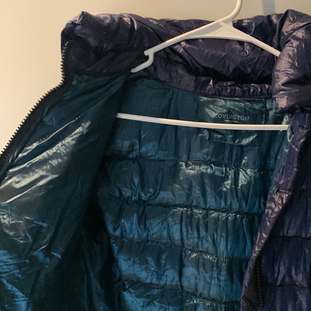 Two toned puffer jacket - Picture 2 of 4